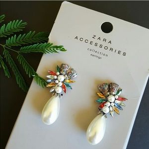 Zara Large Statement Earring New